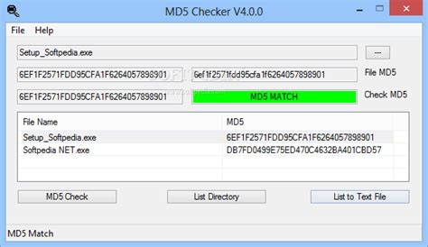 Portable MD5 Checksum Verifier 5.3 Free Download